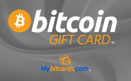 Bitcoin eGift Card gift card image